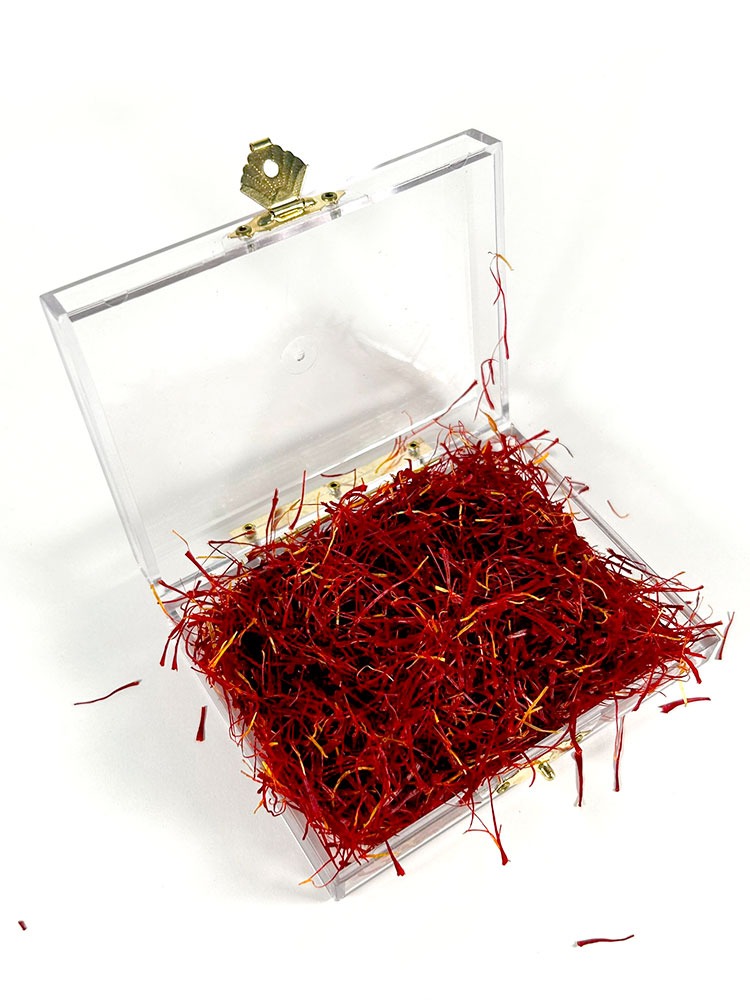 Cofre de Azafrán en Hebra de 10 grs. Azafranes y Especias HELCA - Imagen 2