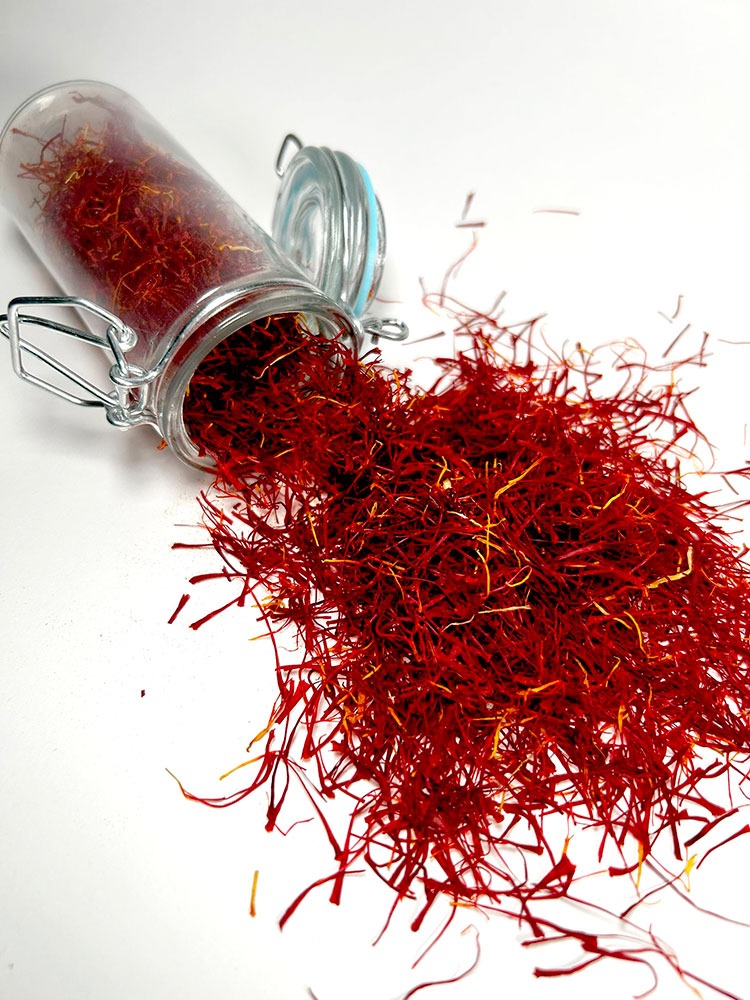 Tarro de Azafrán en Hebra de 8 grs. Azafranes y Especias HELCA - Imagen 3