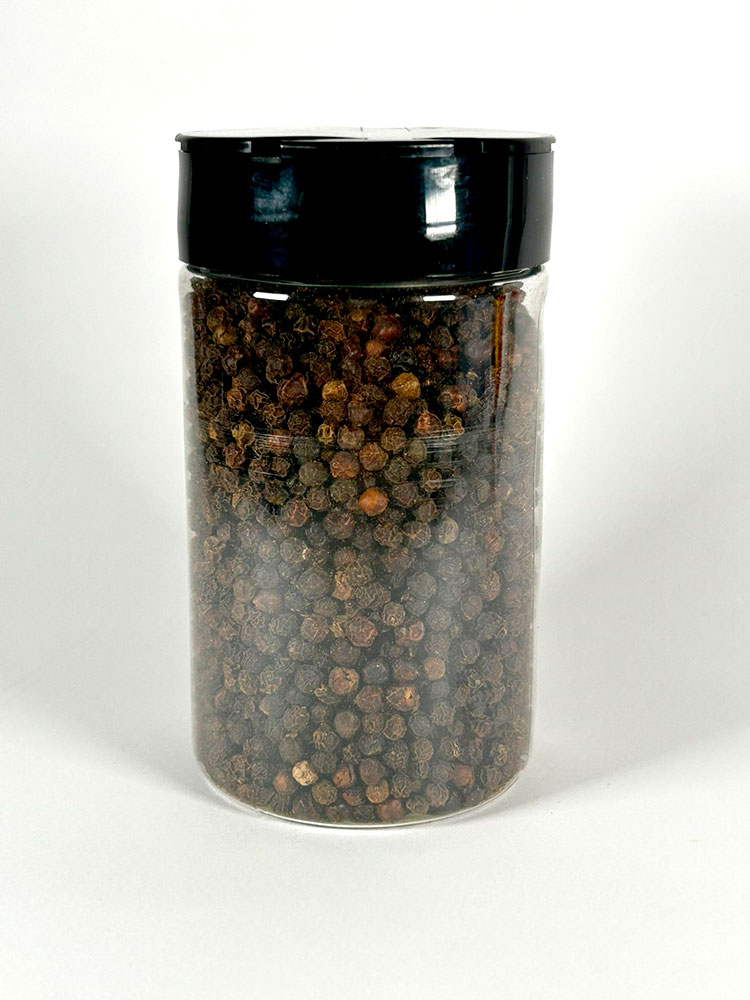 Bote de Pimienta Negra en Grano de 150 grs. Azafranes y Especias HELCA