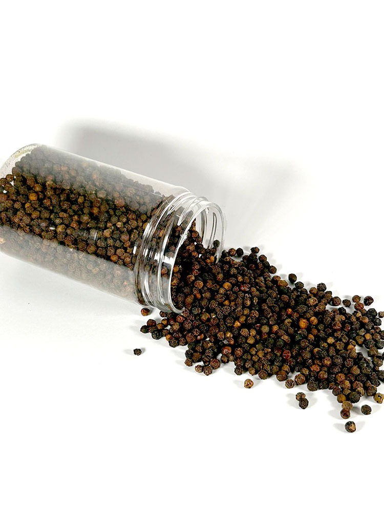 Bote de Pimienta Negra en Grano de 150 grs. Azafranes y Especias HELCA - Imagen 4