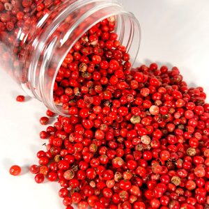 Alternative view of Bote de Pimienta Rosa en Grano de 70 grs. Azafranes y Especias HELCA